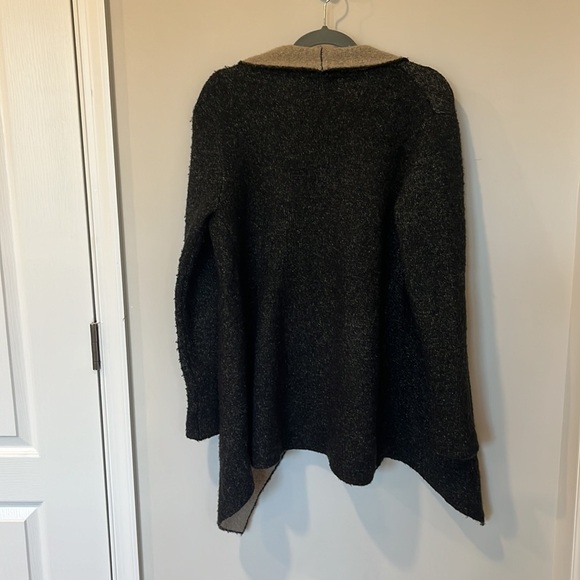 Zara Knit Wool Open Front Cardigan - Picture 3 of 6